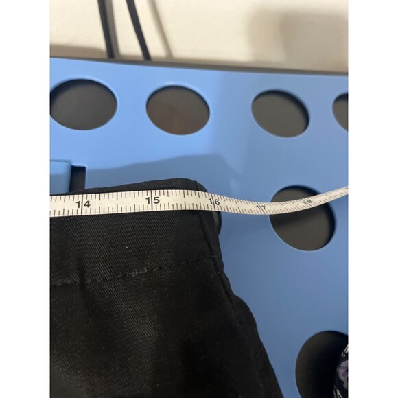 UNIF Women Pants Ruched Bottom in Black size 27 - Picture 8 of 14